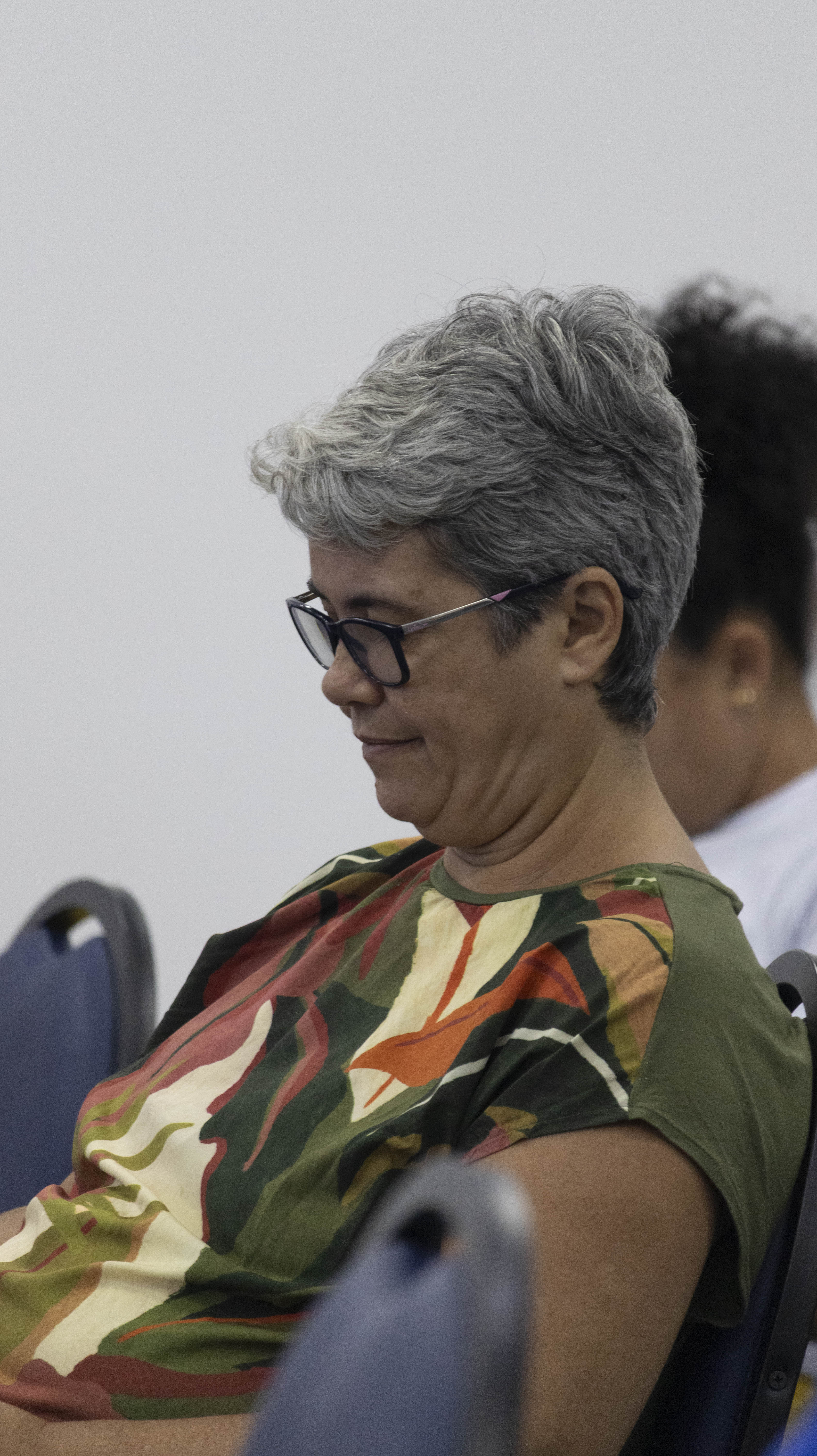 Plateia acompanhando